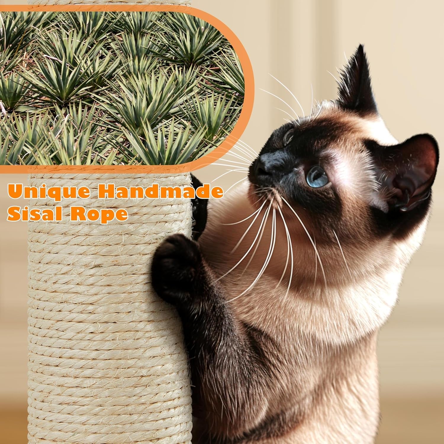 Yaheetech 62.5" Cat Tree Tower – Light Gray  Give your cat a cozy, multi‑level space to climb, scratch, and relax. This sturdy tower features sisal scratching posts, a plush hammock, and a soft perch perfect for lounging or window watching. Its neutral light‑gray design blends easily with any home décor while keeping your kitten entertained and comfortable.